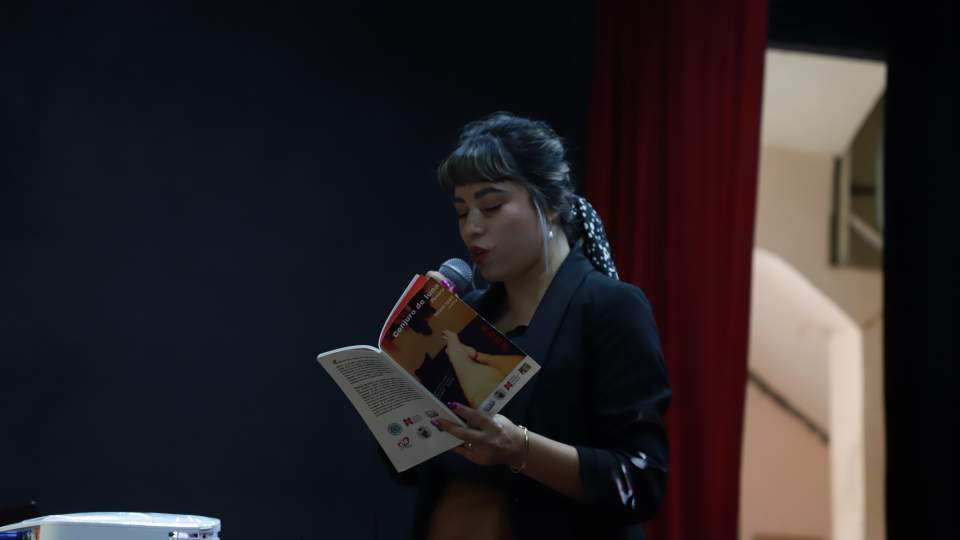 Susana Haro, maestra y escritora, invita a estudiantes de Bycenes a promover la lectura